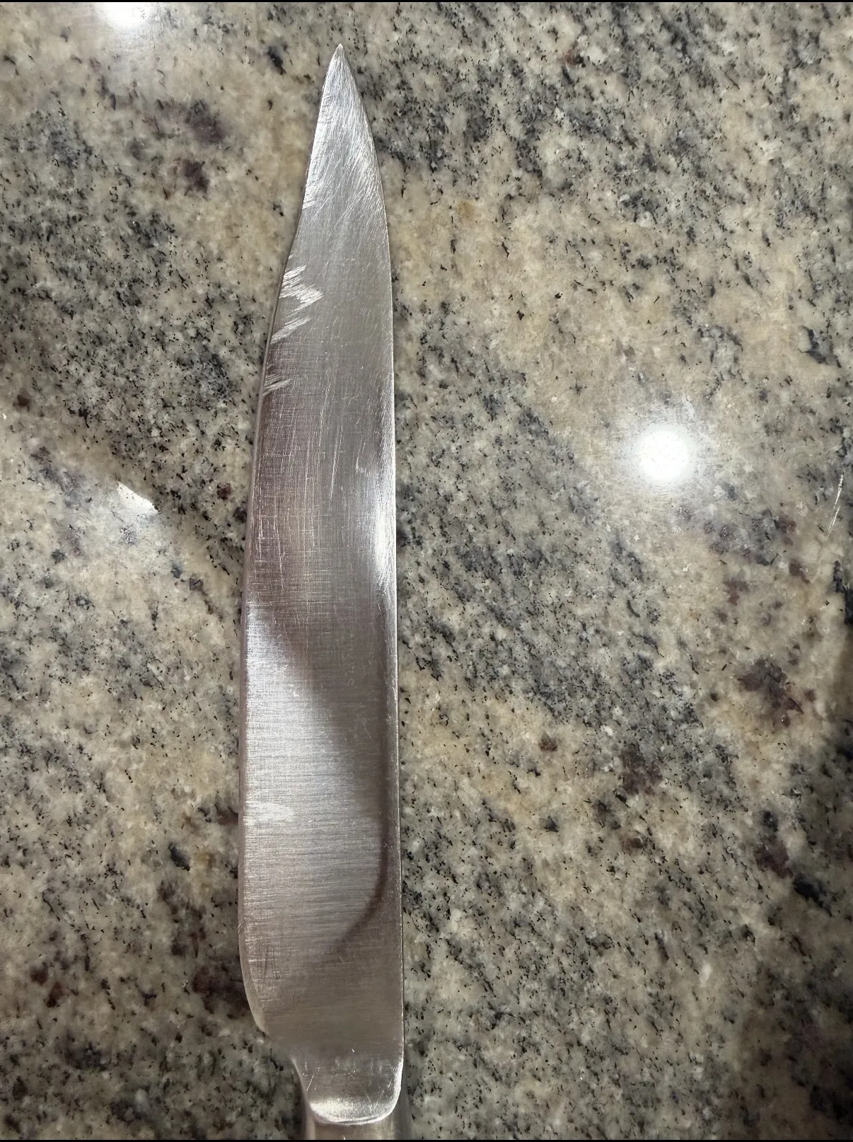 Worn kitchen knife before restoration by Erick